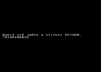 Sponzor F1 atari screenshot