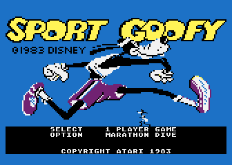 Sport Goofy atari screenshot