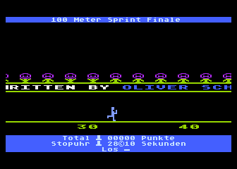 Sprinter '84 atari screenshot