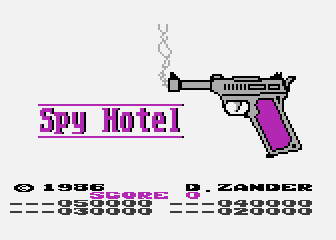 Spy Hotel atari screenshot