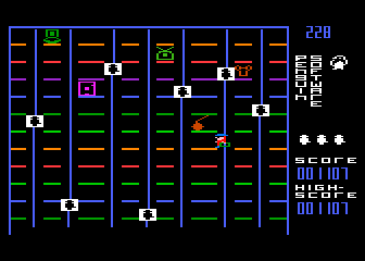 Spy's Demise / Spy Strikes Back (The) atari screenshot