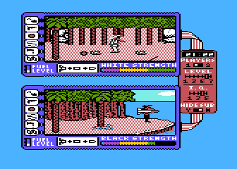 Spy vs. Spy II atari screenshot