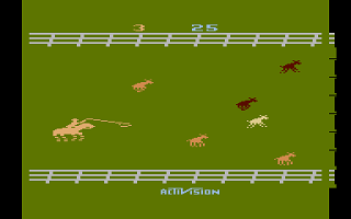 Stampede atari screenshot