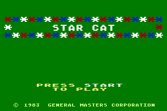 Star Cat atari screenshot