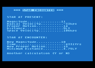 Star Encounters atari screenshot