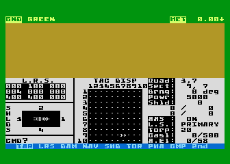 Star Fleet I atari screenshot