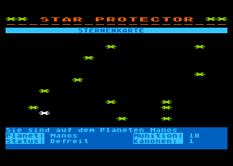 Star Protector atari screenshot