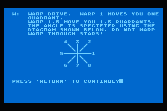 Star Trek 3.2 atari screenshot