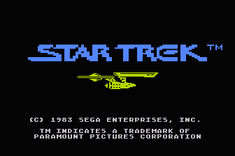 Star Trek - Strategic Operations Simulator atari screenshot