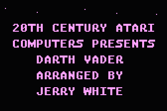 Star Wars Medley atari screenshot