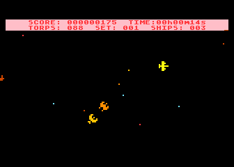 Starbase Fighter atari screenshot