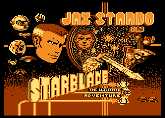 Starblade atari screenshot