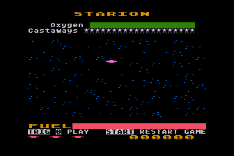 Starion atari screenshot