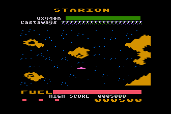 Starion atari screenshot