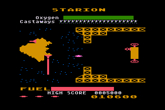 Starion atari screenshot