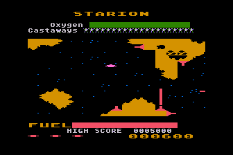 Starion atari screenshot