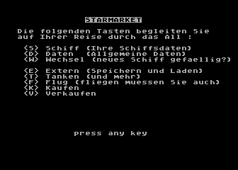 Starmarket atari screenshot