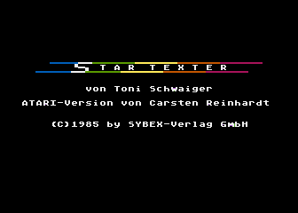 StarTexter — screenshot 1