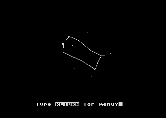 Starware atari screenshot