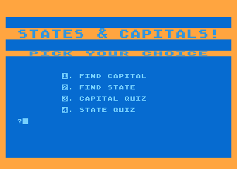 States and Capitals! — screenshot 1