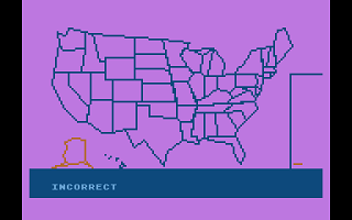 States and Capitals atari screenshot
