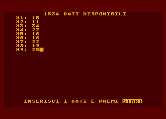 Statistica atari screenshot