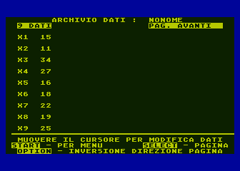 Statistica atari screenshot