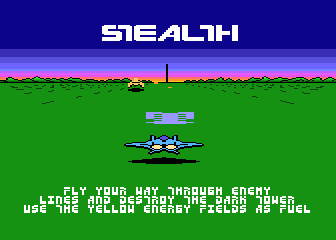 Stealth atari screenshot