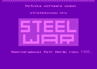 Steel War atari screenshot