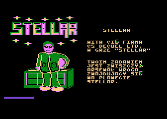 Stellar atari screenshot