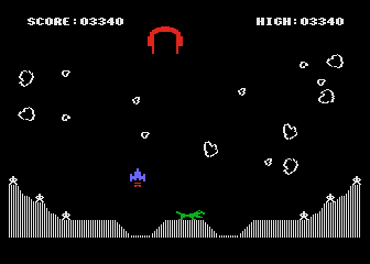 Stellar Shuttle 480i atari screenshot