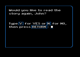 Steps to Comprehension atari screenshot