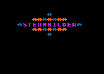 Sternbilder atari screenshot