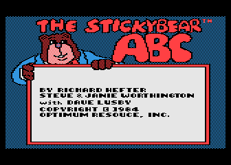 Stickybear ABC — screenshot 1