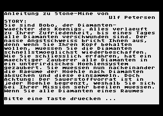 Stone Mine atari screenshot