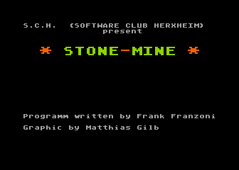 Stone Mine atari screenshot