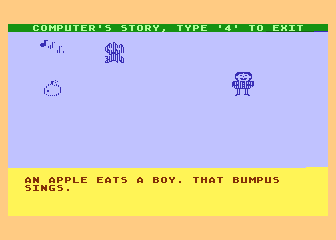 Story Machine atari screenshot