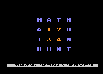 Storybook Friends - Math-Hunt - Storybook Addition and Subtraction atari screenshot