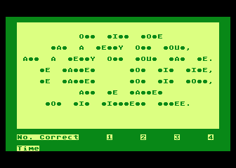 Storybook Friends - Word-Draw - Storybook People and Places atari screenshot