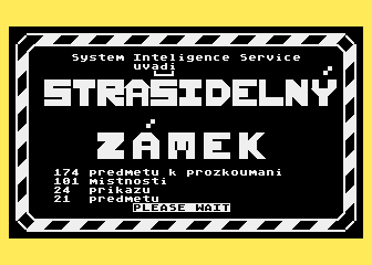 Strašidelný Zámek atari screenshot