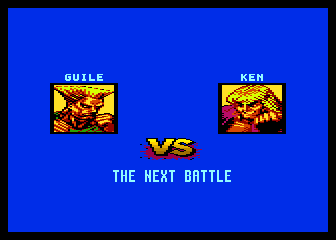 Street Fighter II atari screenshot