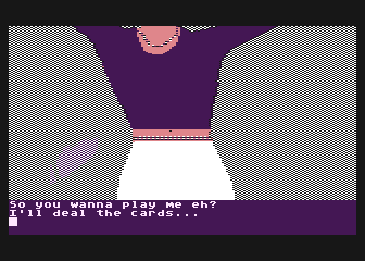 Strip Blackjack atari screenshot