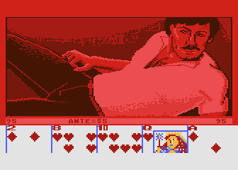 Strip Poker Data Disk #2 atari screenshot