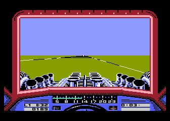 Stunt Car Racer atari screenshot