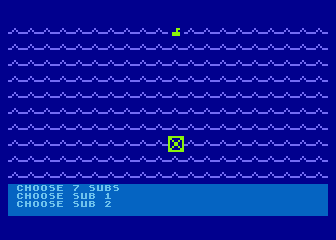 Sub Search atari screenshot