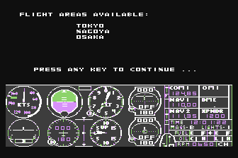SubLOGIC Scenery Disk - Japan — screenshot 1