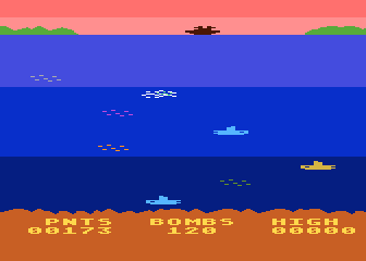 Submarine Hunter atari screenshot