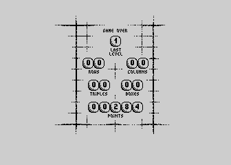 Sudoku Sweep atari screenshot