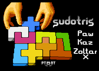 Sudotris atari screenshot