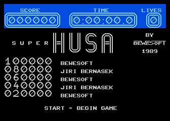 Super Husa atari screenshot